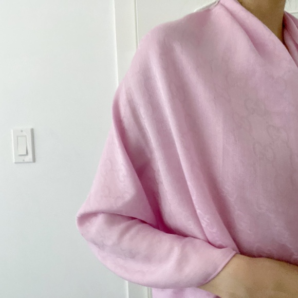 Gucci pink scarf one size - Picture 4 of 4